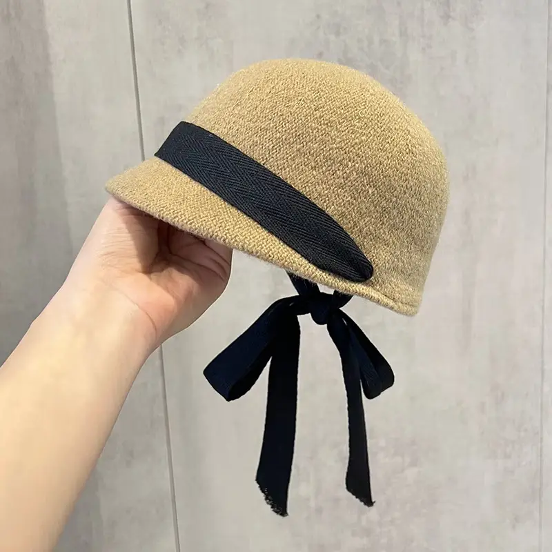 British Woolen Equestrian Cap for Boys Girls Autumn Winter - Image 2
