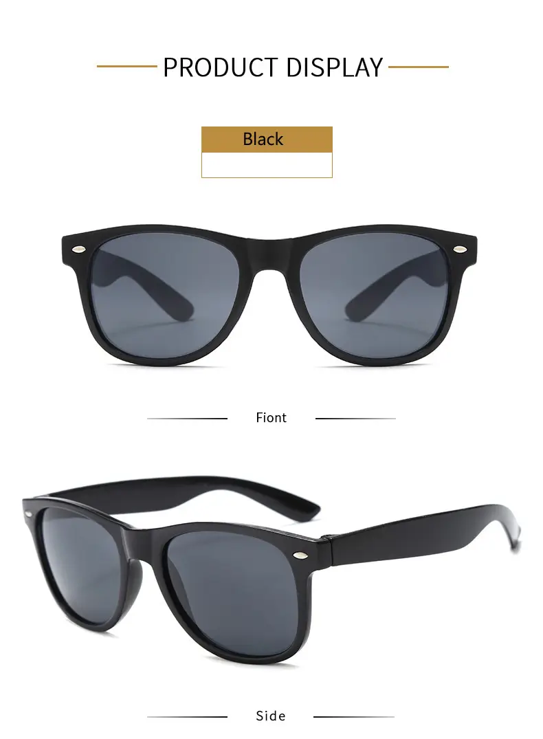 Classic Black Sunglasses for Men Women 2140m — feature 13