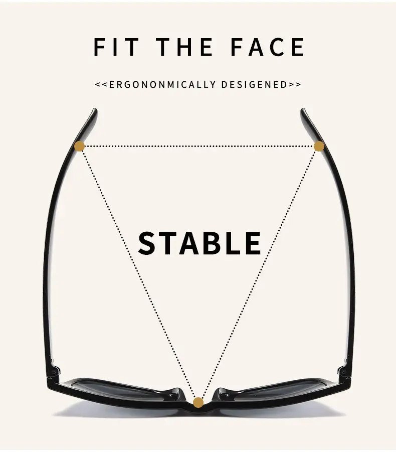 Classic Black Sunglasses for Men Women 2140m — feature 9