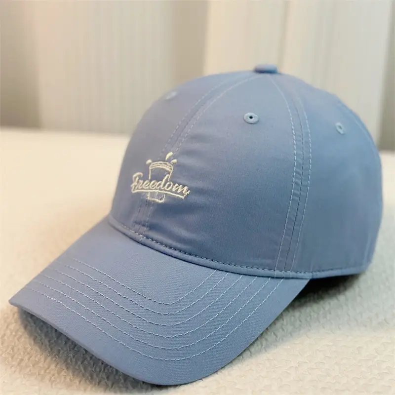 New Embroidered Men's Beige Baseball Cap - Image 7