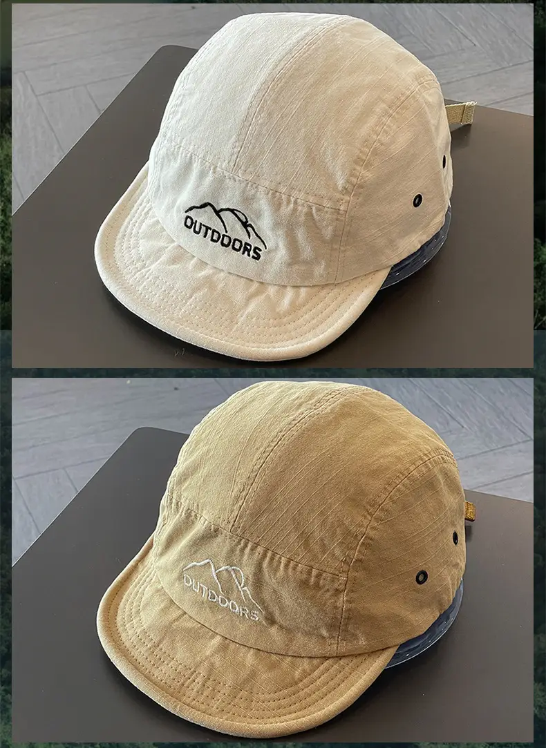 Army Green Baseball Cap with Letter Embroidery — feature 14