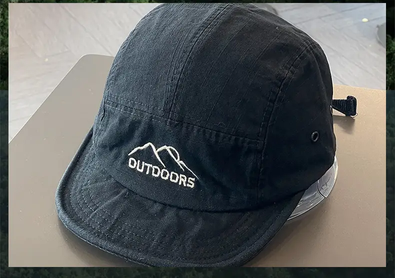 Army Green Baseball Cap with Letter Embroidery — feature 16