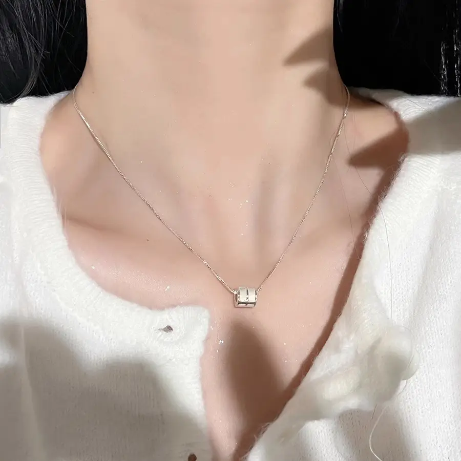 New Gold Plated Bead Necklace for Women - Image 3