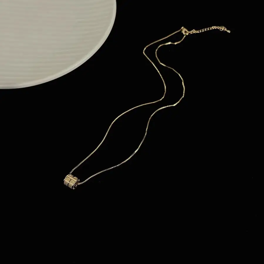 New Gold Plated Bead Necklace for Women - Image 5