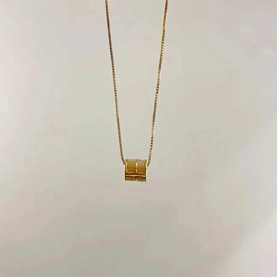 New Gold Plated Bead Necklace for Women — feature 12