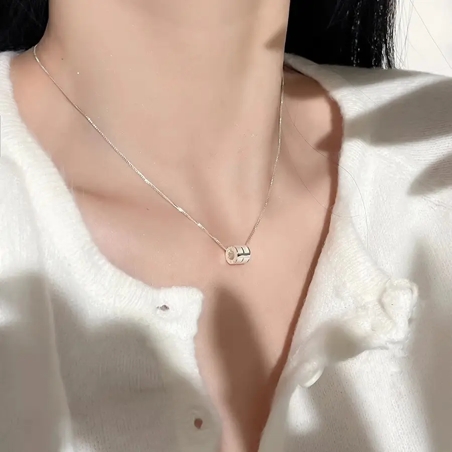 New Gold Plated Bead Necklace for Women — feature 2