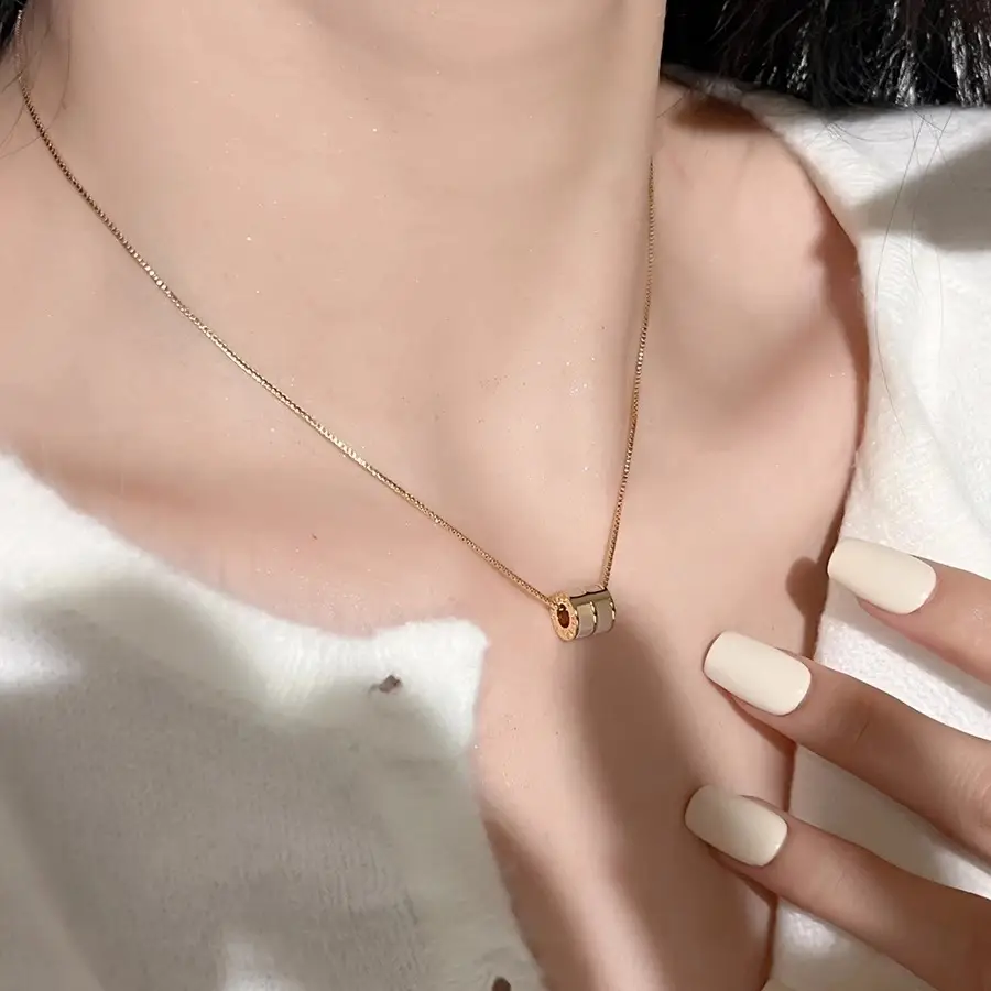New Gold Plated Bead Necklace for Women — feature 4