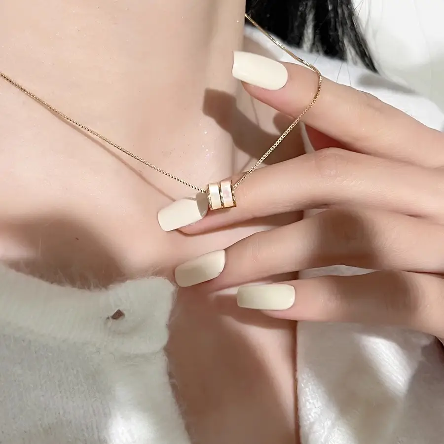 New Gold Plated Bead Necklace for Women — feature 7