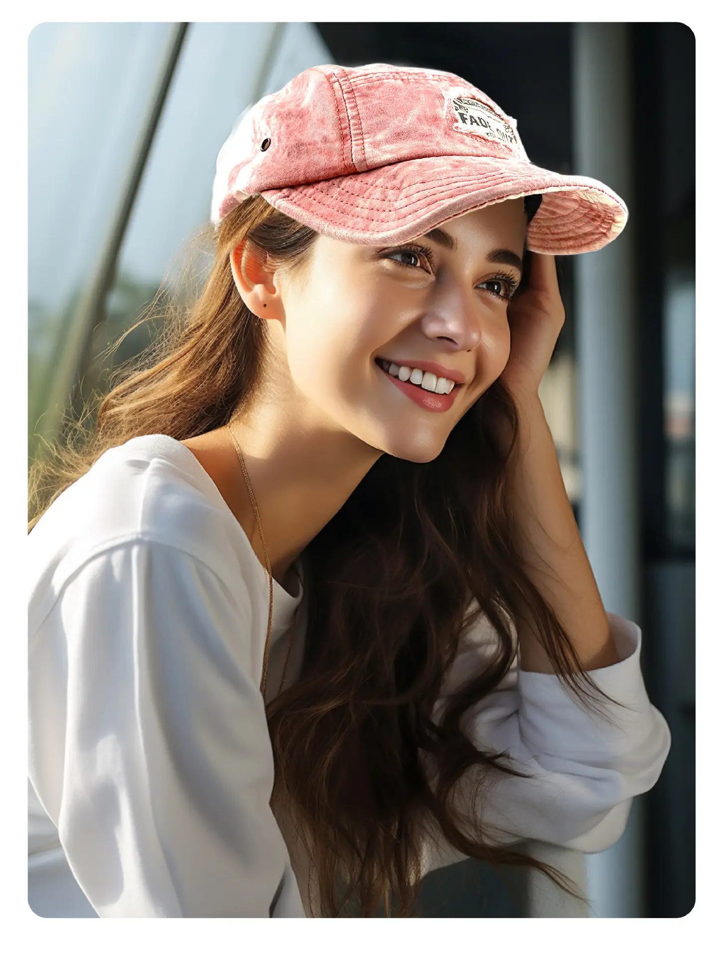 2025 Washed Tie-Dye Retro Baseball Cap Women — feature 3