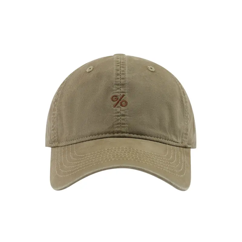 Korean Embroidered Red Baseball Cap - Image 11