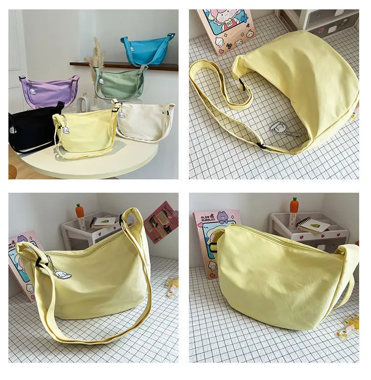 White Satchel Shoulder Bag with Chain Strap — feature 7
