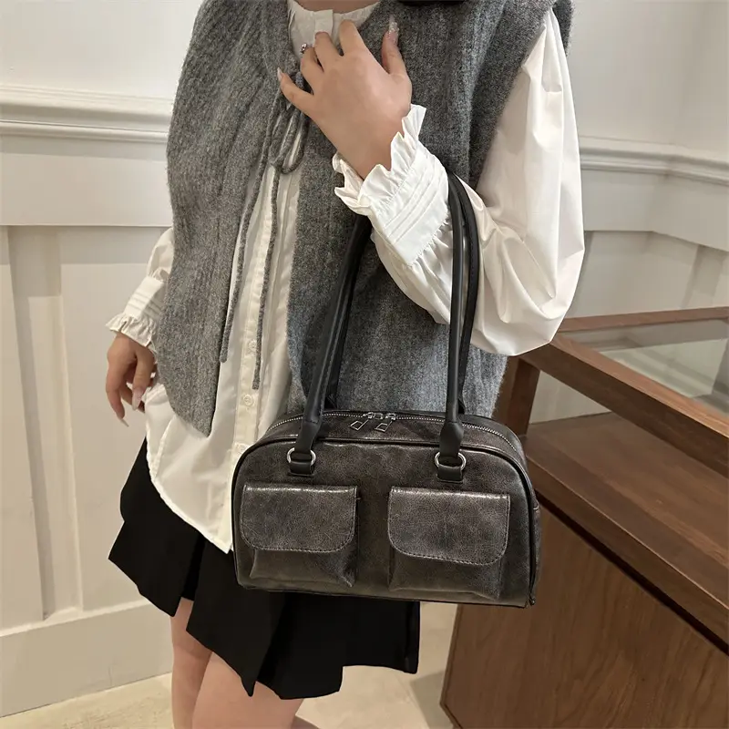 2025 Spring New Arrival Retro Underarm Bag Women Large Capacity