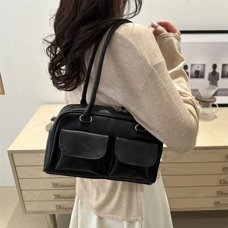 2025 Spring New Arrival Retro Underarm Bag Women Large Capacity