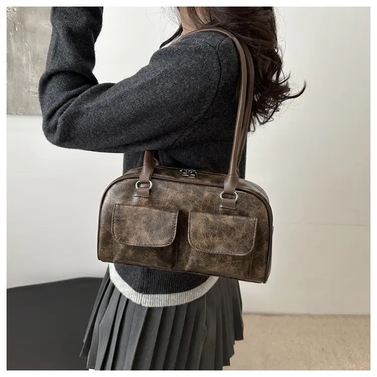2025 Spring New Arrival Retro Underarm Bag Women Large Capacity — feature 11