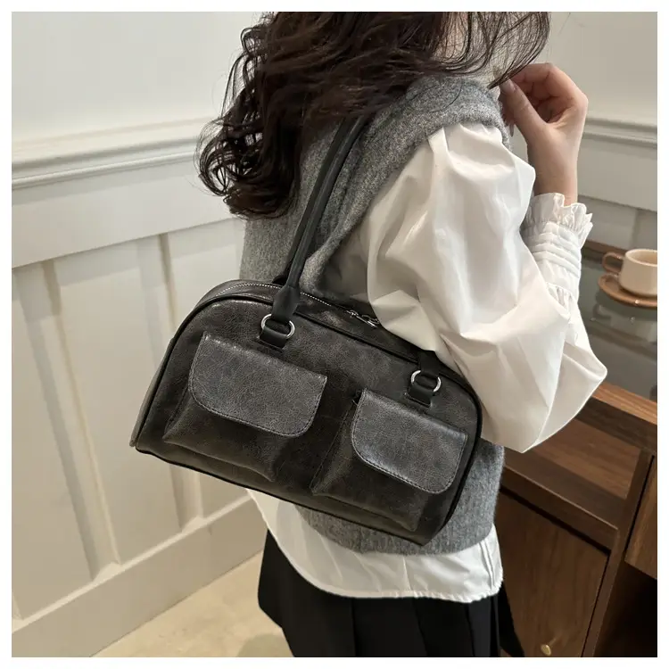 2025 Spring New Arrival Retro Underarm Bag Women Large Capacity — feature 13