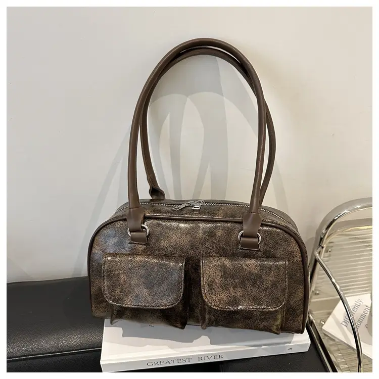 2025 Spring New Arrival Retro Underarm Bag Women Large Capacity — feature 19