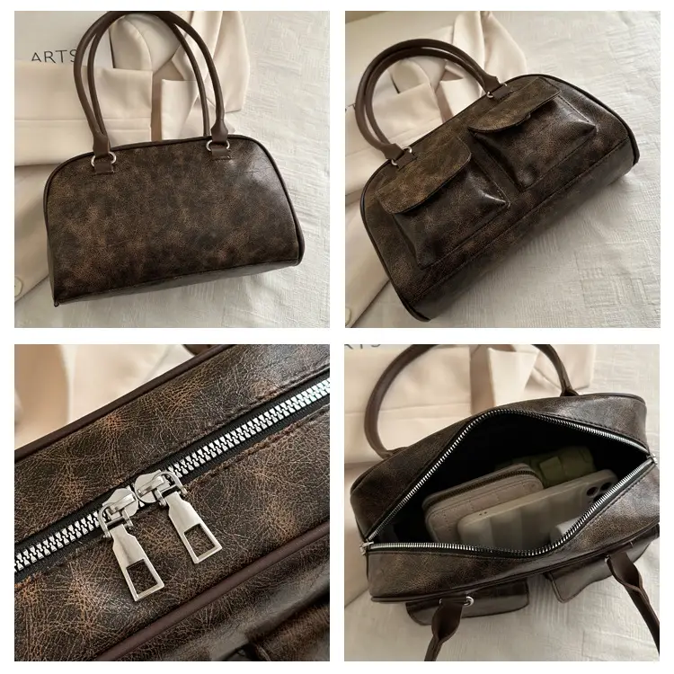 2025 Spring New Arrival Retro Underarm Bag Women Large Capacity — feature 8