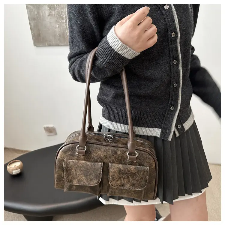 2025 Spring New Arrival Retro Underarm Bag Women Large Capacity — feature 9
