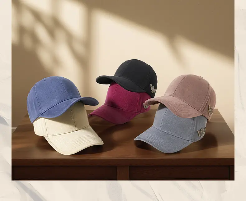 Middle-aged Men Beige Embroidered Baseball Cap — feature 19
