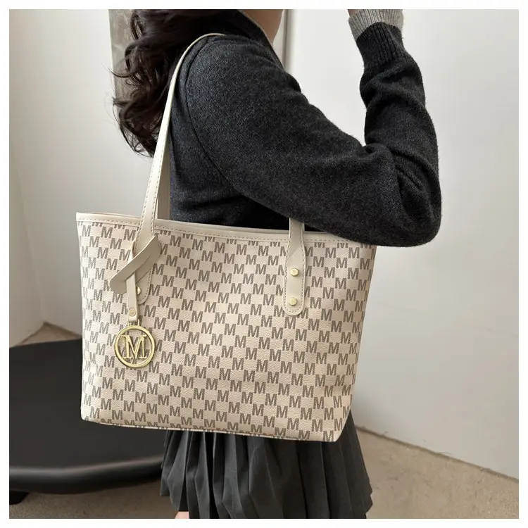 Pink Rhombic Cross-Border Tote Bag for Women — feature 14
