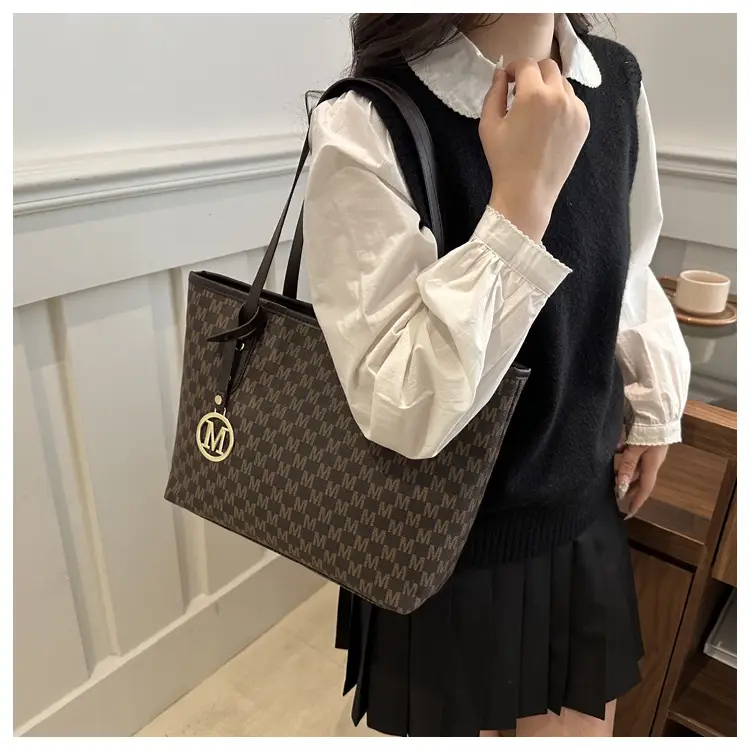 Pink Rhombic Cross-Border Tote Bag for Women — feature 19