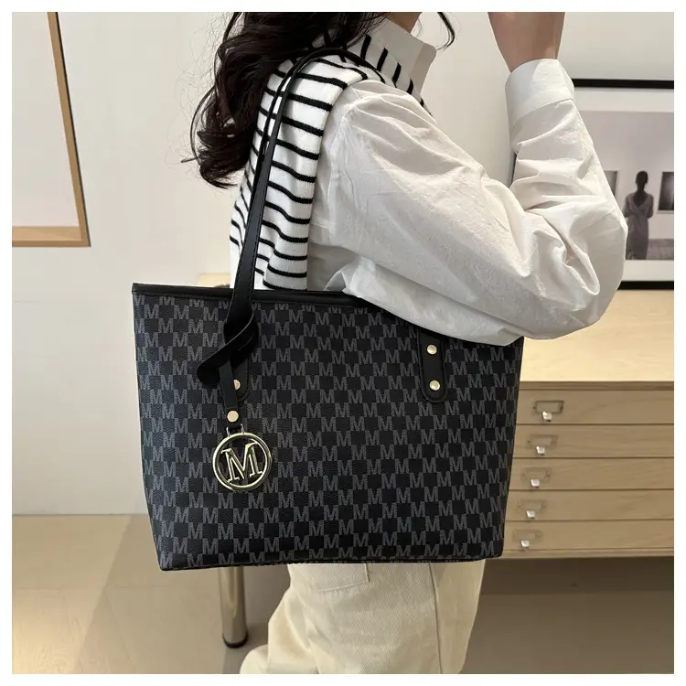 Pink Rhombic Cross-Border Tote Bag for Women — feature 21