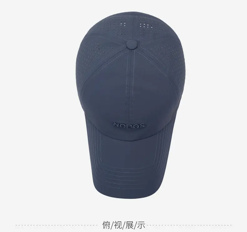 Men's Grey Polo Cap with "NARRS" Logo — feature 12
