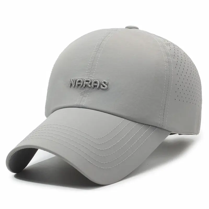 Men's Grey Polo Cap with "NARRS" Logo - Image 3