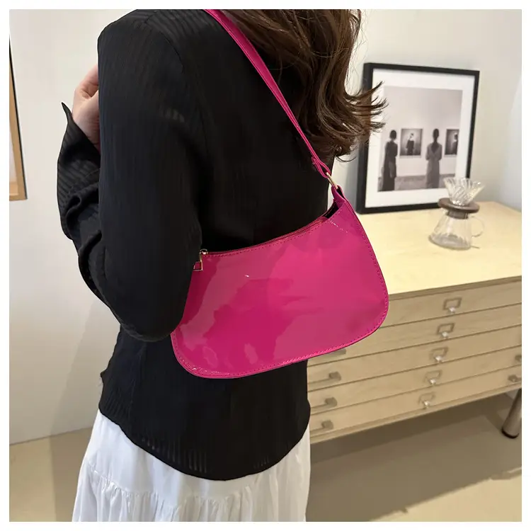 Black Korean Style Shoulder Bag for Women 2024 — feature 17