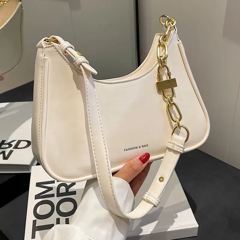 White Underarm Bag Women 2025 New Niche Design