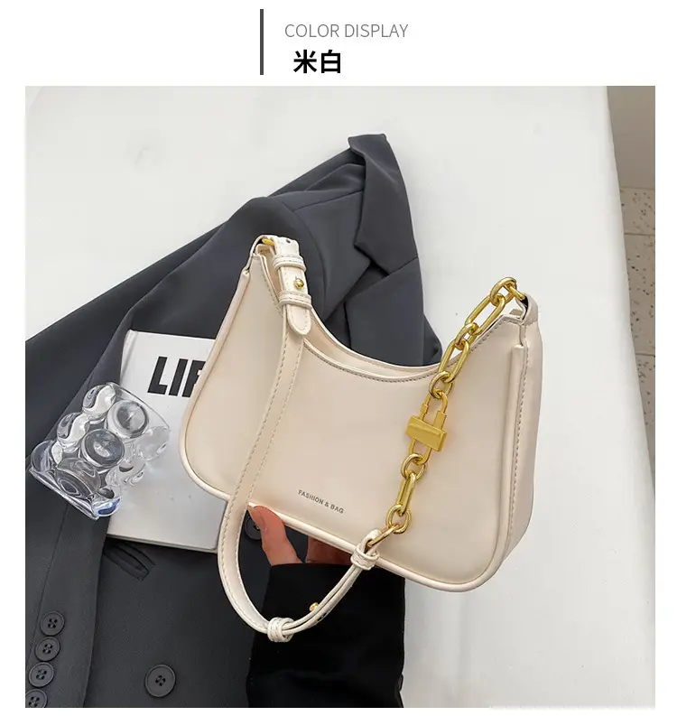 White Underarm Bag Women 2025 New Niche Design — feature 10