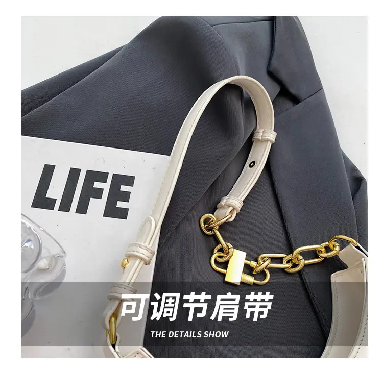 White Underarm Bag Women 2025 New Niche Design — feature 5