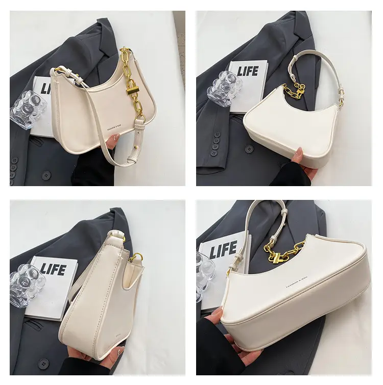 White Underarm Bag Women 2025 New Niche Design — feature 8