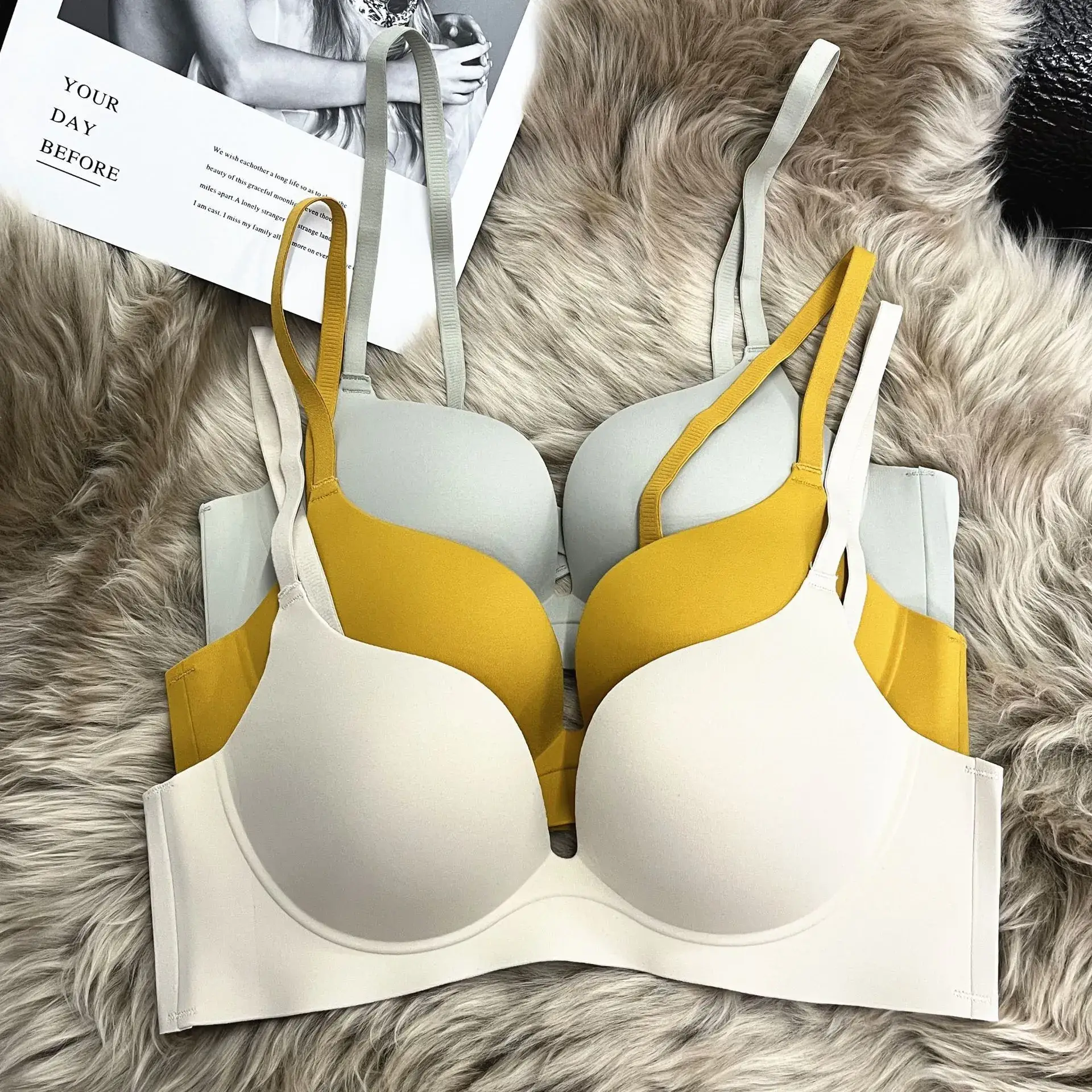 Traceless Push Up Bra for Women Small Chest Big Breast — feature 2