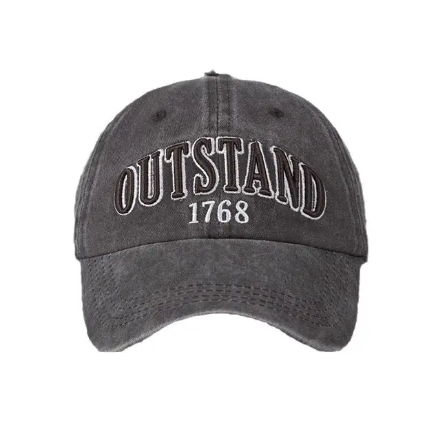 Outland 1768 Washed Cotton Baseball Cap Big Head - Image 9
