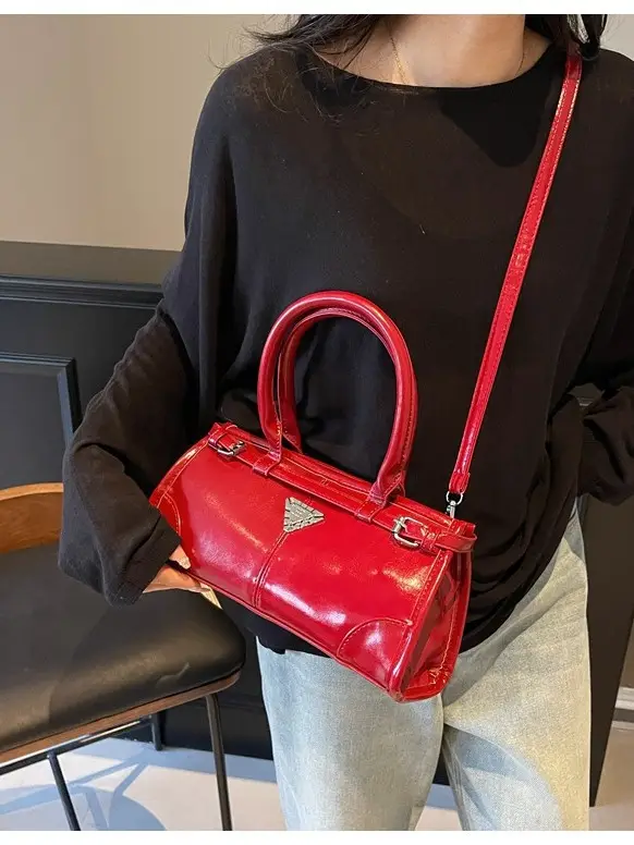 Red Crossbody Shoulder Bag for Women 2025 - Image 5