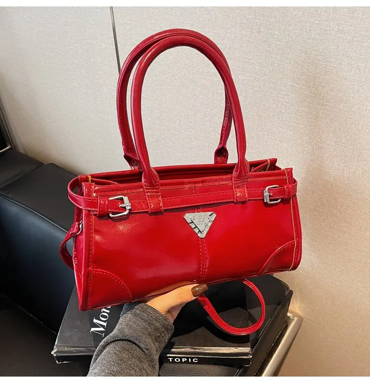 Red Crossbody Shoulder Bag for Women 2025 - Image 3