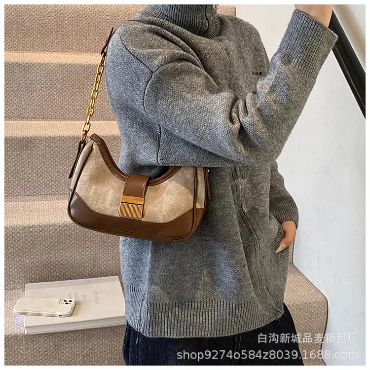 Retro Underarm Bag 2026 New Autumn Winter Crossbody Chain Lock — feature 15