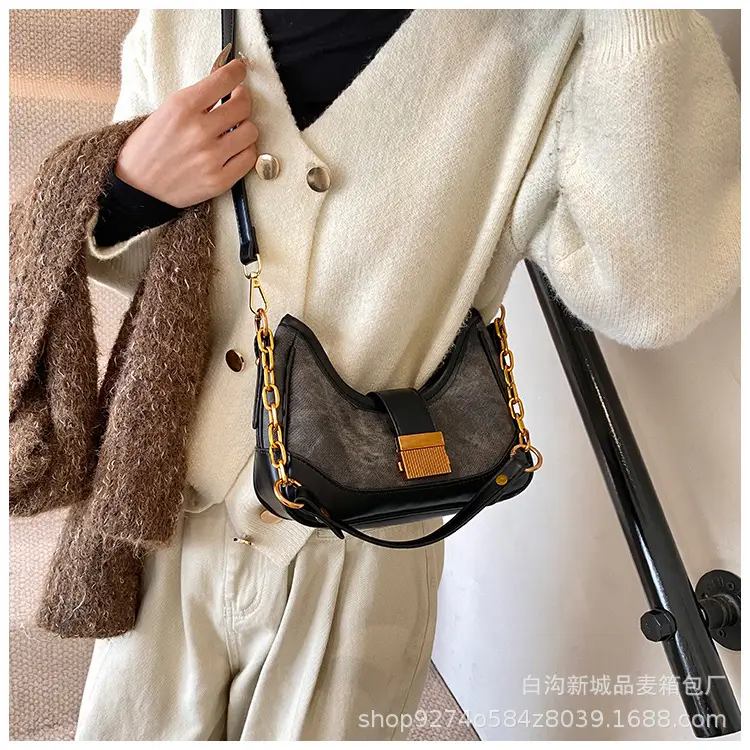Retro Underarm Bag 2026 New Autumn Winter Crossbody Chain Lock — feature 17