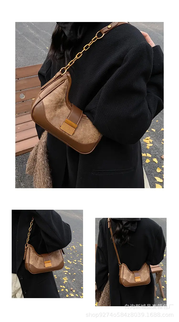 Retro Underarm Bag 2026 New Autumn Winter Crossbody Chain Lock — feature 3
