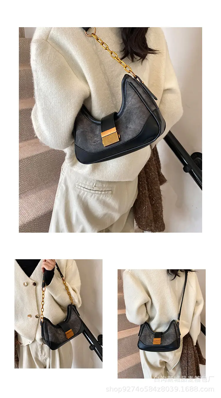 Retro Underarm Bag 2026 New Autumn Winter Crossbody Chain Lock — feature 5