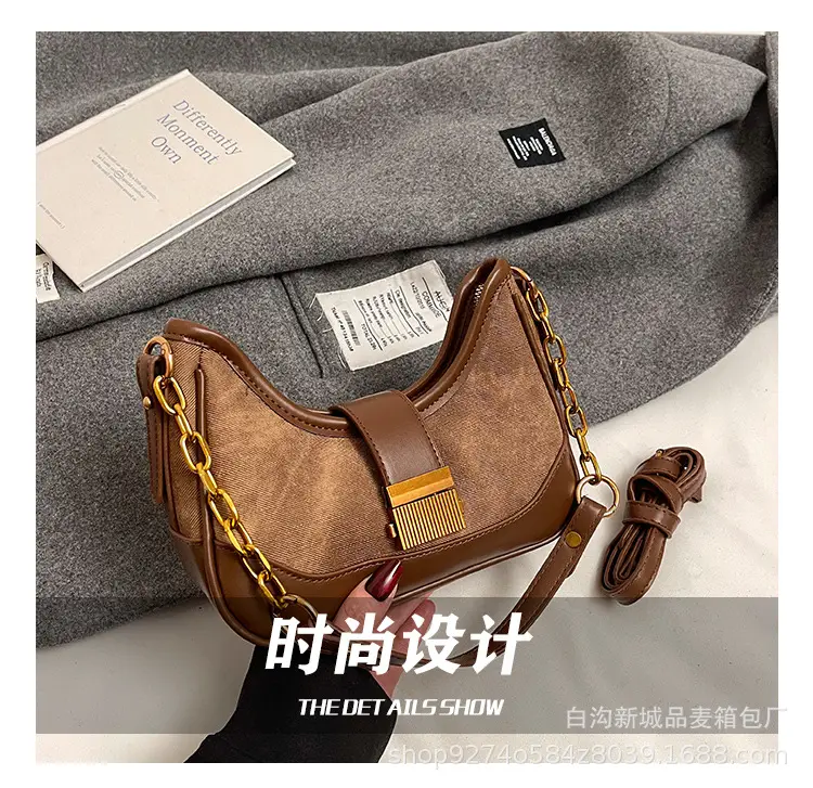 Retro Underarm Bag 2026 New Autumn Winter Crossbody Chain Lock — feature 9