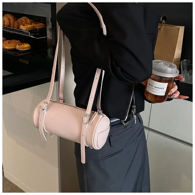 Red Underarm Cylinder Bag for Women 2026 — feature 13