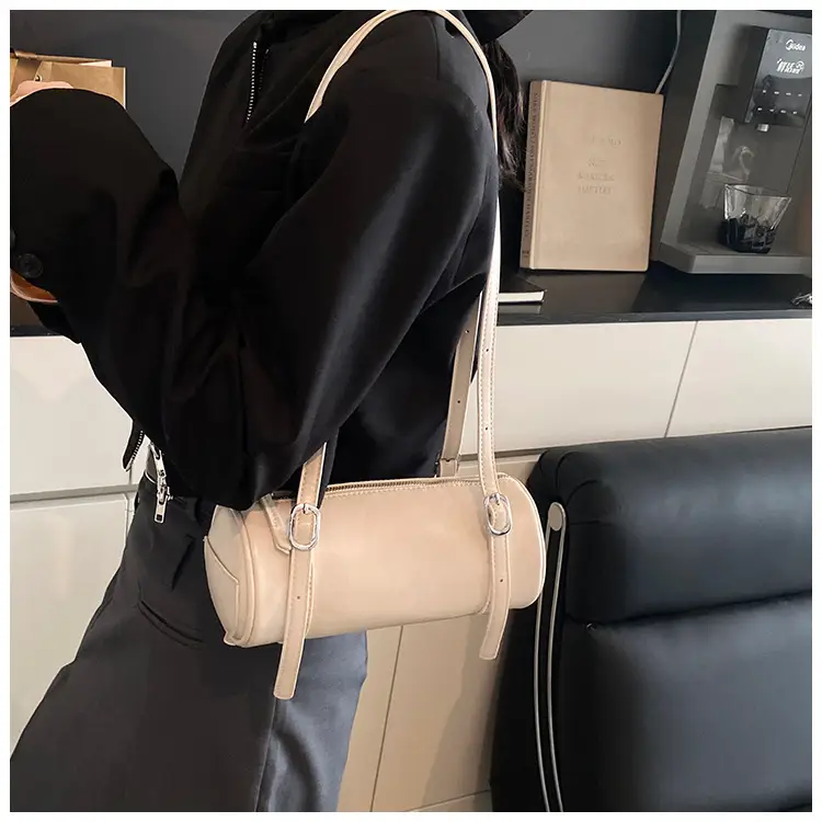Red Underarm Cylinder Bag for Women 2026 — feature 17