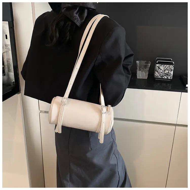 Red Underarm Cylinder Bag for Women 2026 — feature 20