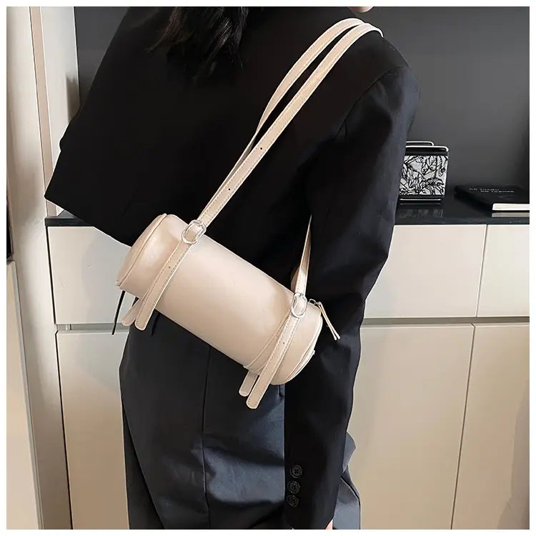 Red Underarm Cylinder Bag for Women 2026 — feature 21