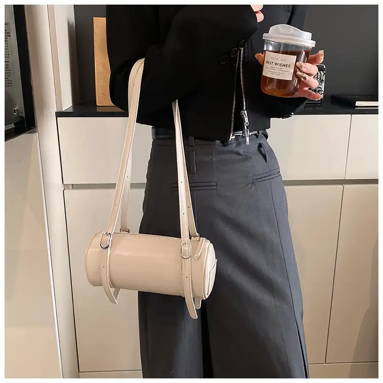 Red Underarm Cylinder Bag for Women 2026 — feature 22