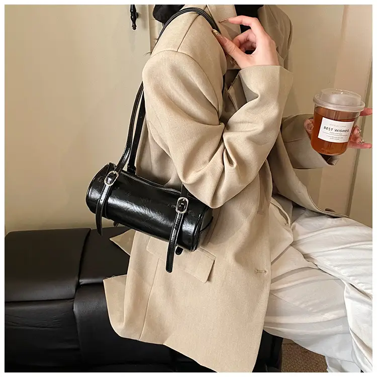 Red Underarm Cylinder Bag for Women 2026 — feature 23