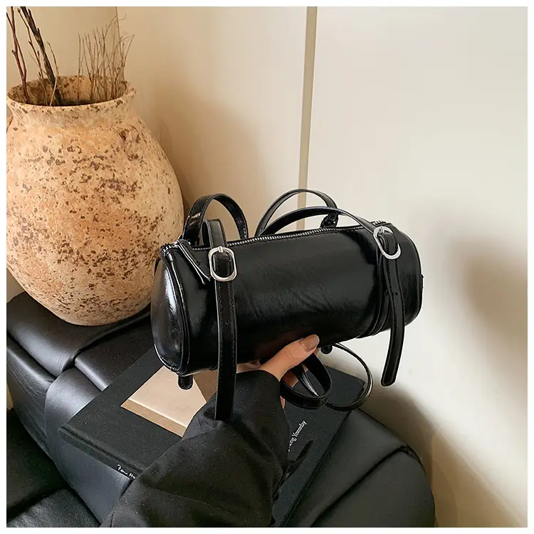 Red Underarm Cylinder Bag for Women 2026 — feature 32