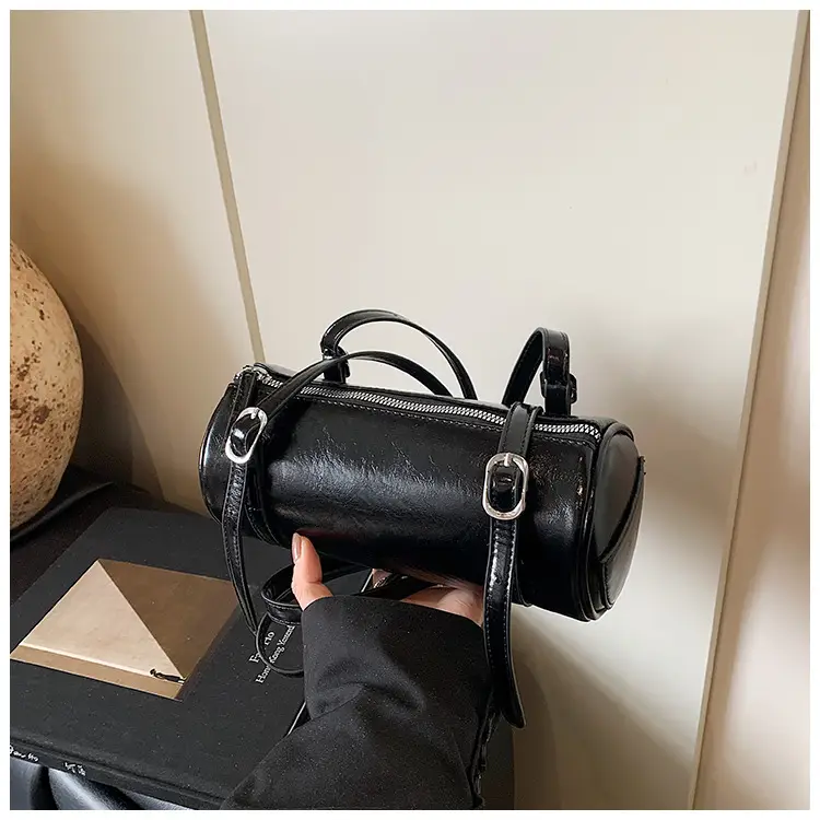 Red Underarm Cylinder Bag for Women 2026 — feature 33